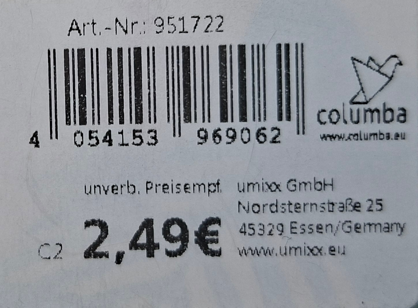 Gutscheinkarte "Gutschein" rosa mit Blättern - Original Neuware