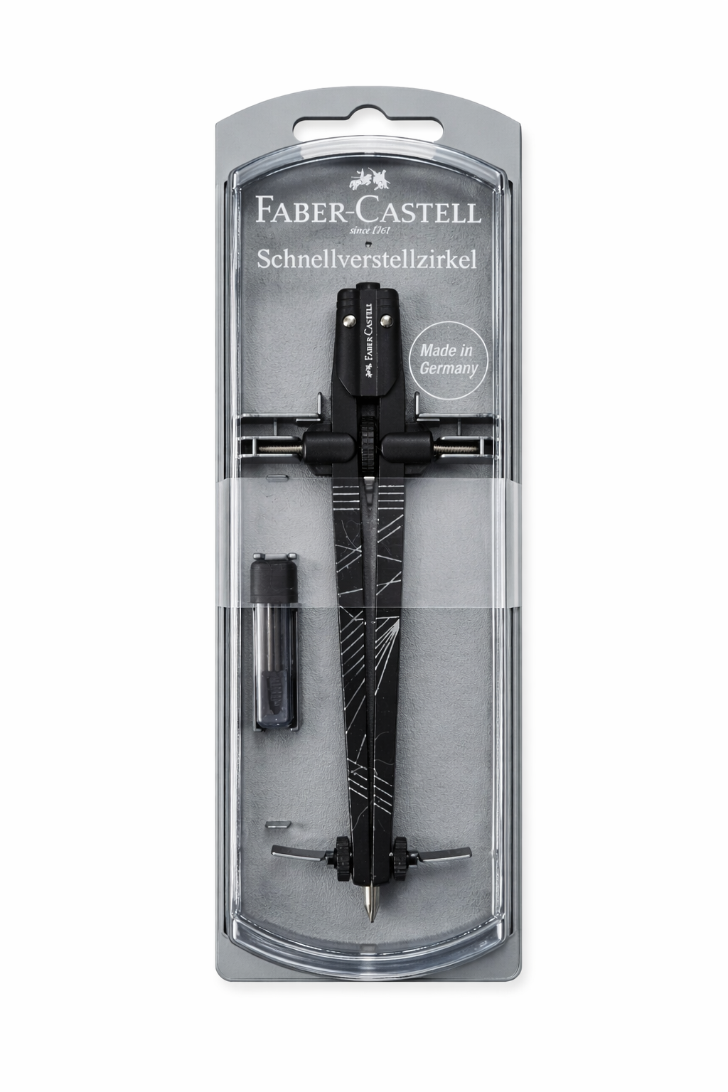 Faber-Castell Schnellverstellzirkel – Präziser Zeichenzirkel für Schule & Ausbildung
