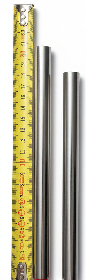 Weinkühlstab-Set aus Edelstahl – 2-in-1 (kurz & lang) inkl. Zubehör Made in Germany | B-Ware