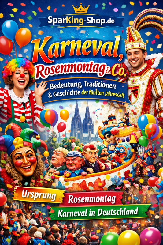 Karneval, Rosenmontag & Co. – Bedeutung, Traditionen und Geschichte der fünften Jahreszeit