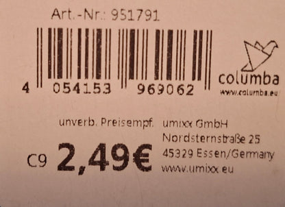 Gutscheinkarte "Alles Gute für dich" im Heißluftballon-Style - Original Neuware