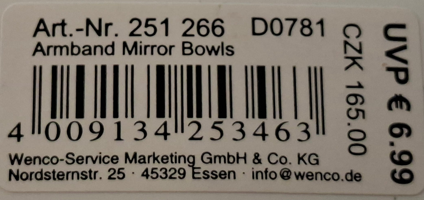 Armband "Mirrow Bowls" - Discokugeln - Original Neuware
