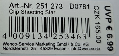 Clip "Shooting Star" Sternschnuppe - Original Neuware