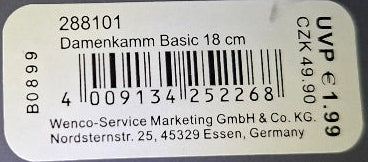 Mibella Damenkamm "BASIC" - Original Neuware