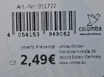 Gutscheinkarte "Gutschein" rosa mit Blättern - Original Neuware