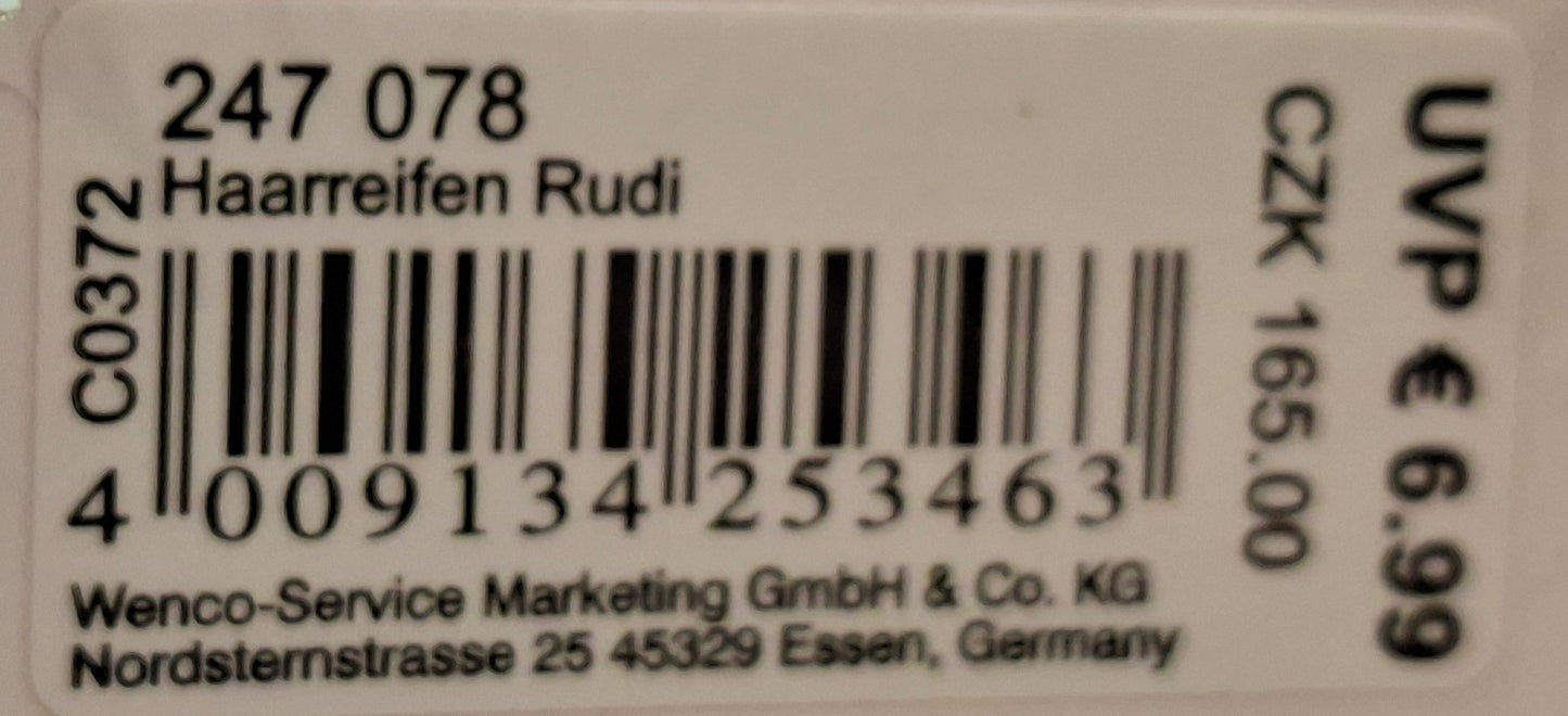 Haarreifen "Rudi" Original Neuware