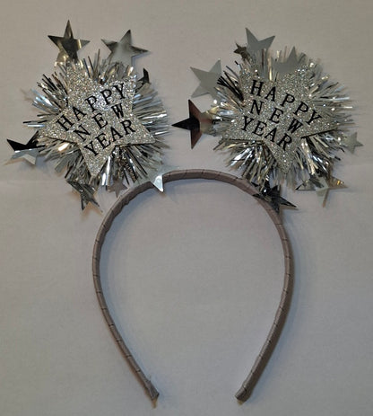 Haarreifen "Silver Stars" Silberne Sterne - Original Neuware