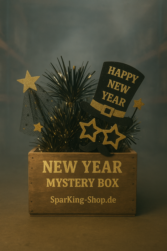 Mysterybox Silvester - PRALL GEFÜLLT mit 38x Original Neuware