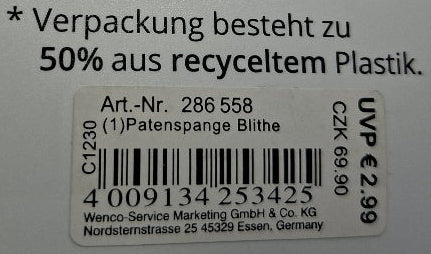 Mibella Patentspange "Blithe" - Original Neuware