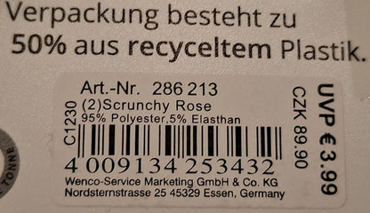 Mibella Scrunchy "Rose" - Original Neuware