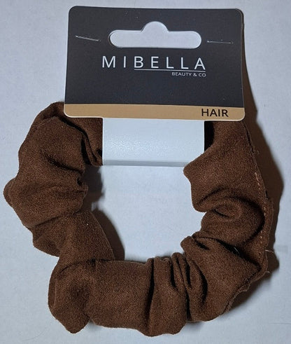 Mibella Scrunchy "Velours" braun - Original Neuware