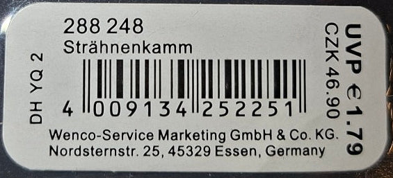 Mibella Strähnenkamm groß - Original Neuware