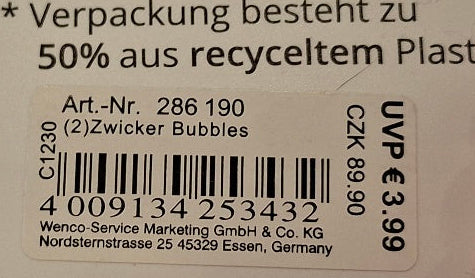 Mibella Zwicker "Bubbles" Haarspange - Original Neuware