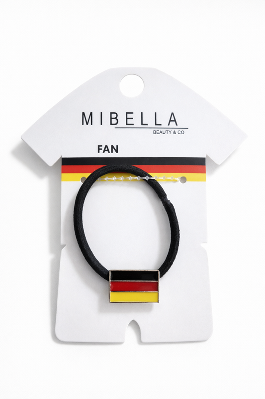 Fan-Zopfabbinder „Schwarz-Rot-Gold“ – Dein Accessoire zur Fußball WM 2026