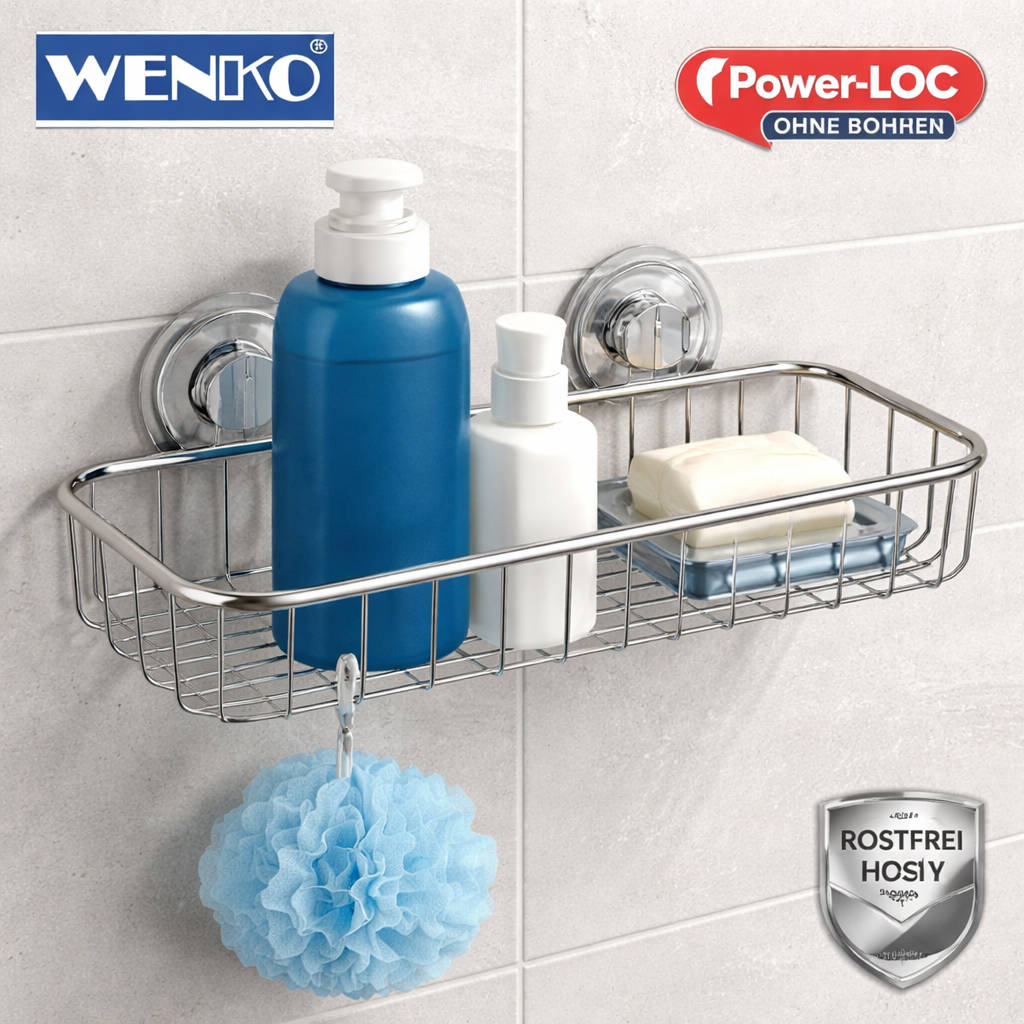 WENKO Bovino Power-Loc® Universalablage – Neuware