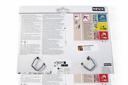 WENKO Premium Eckablage – flexibel montierbar & ohne Bohren nutzbar