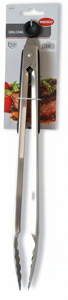 Wenco Edelstahl Grillzange – Premium BBQ Zubehör für perfekte Grillergebnisse | Original Neuware