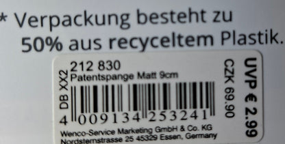 Mibella Patentspange im  Schildpatt-Look - Original Neuware