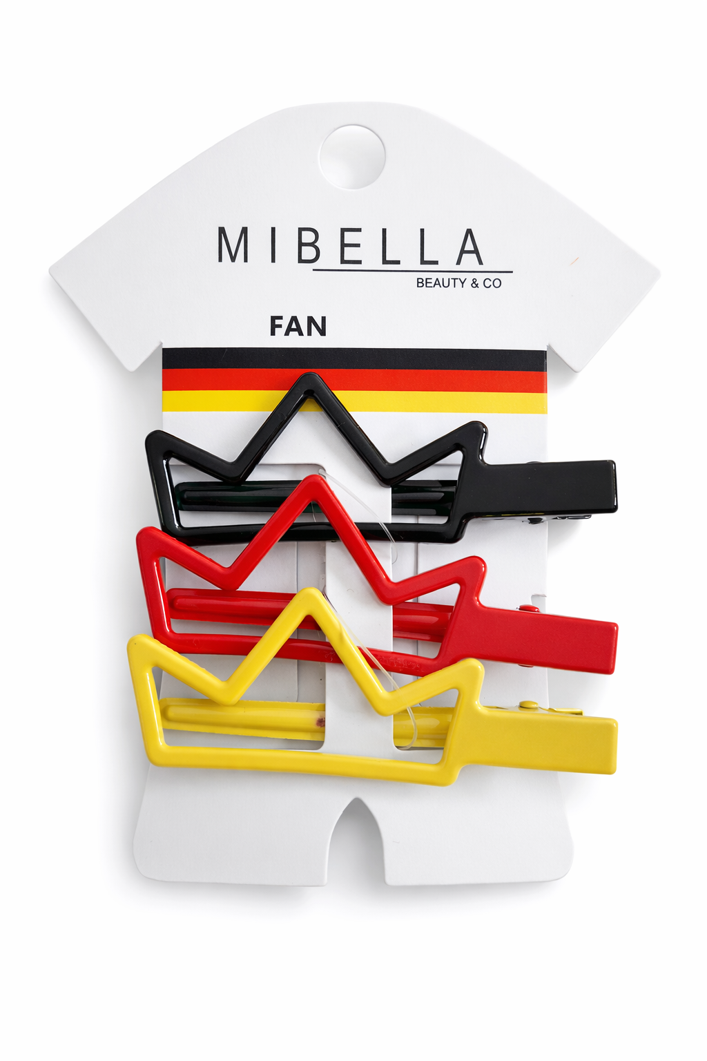 Clips Crown 3er Set Fanartikel – Fußball WM 2026 Accessoires