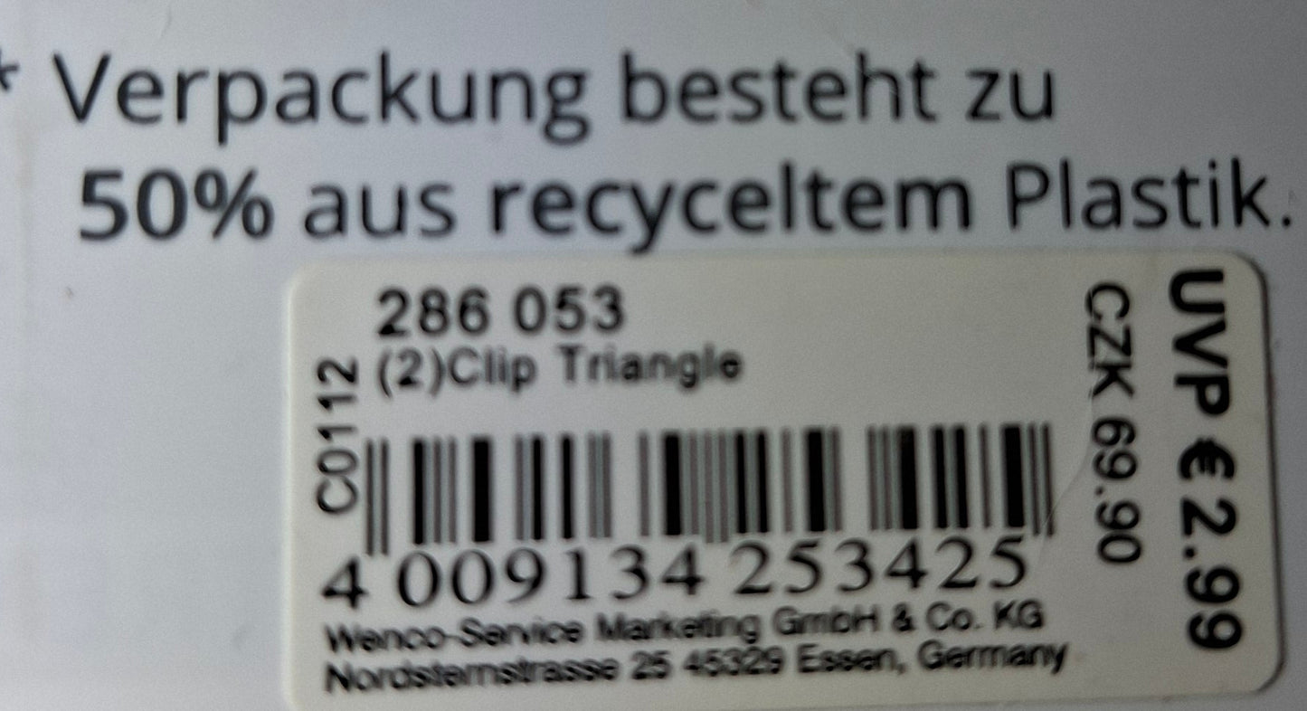 Mibella Haarclip "Triangle" - Original Neuware