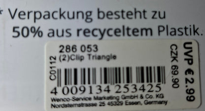 Mibella Haarclip "Triangle" - Original Neuware