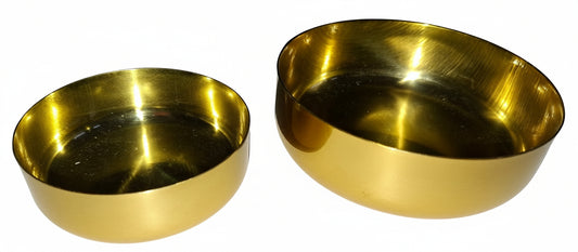 Elegantes 2er-Set goldene oder schwarze Dippschalen – Perfekt für Dips, Snacks & Saucen 🍯