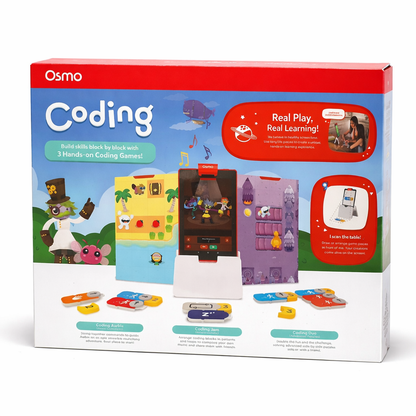 Osmo Coding Starter Kit für Fire Tablet – Spielerisch Programmieren lernen (5–10 Jahre)