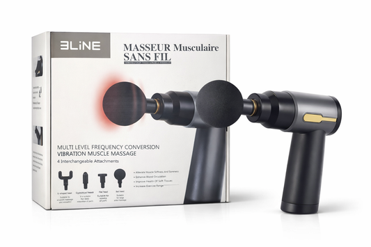 3LiNE Massagepistole – Kabelloses Muskelmassagegerät für Tiefengewebe & Regeneration