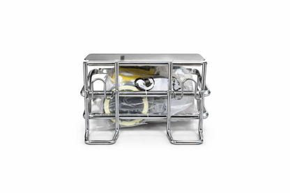 WENKO Toilettenpapierhalter mit Express-Loc® System – Edelstahl – B-Ware (Neuware)