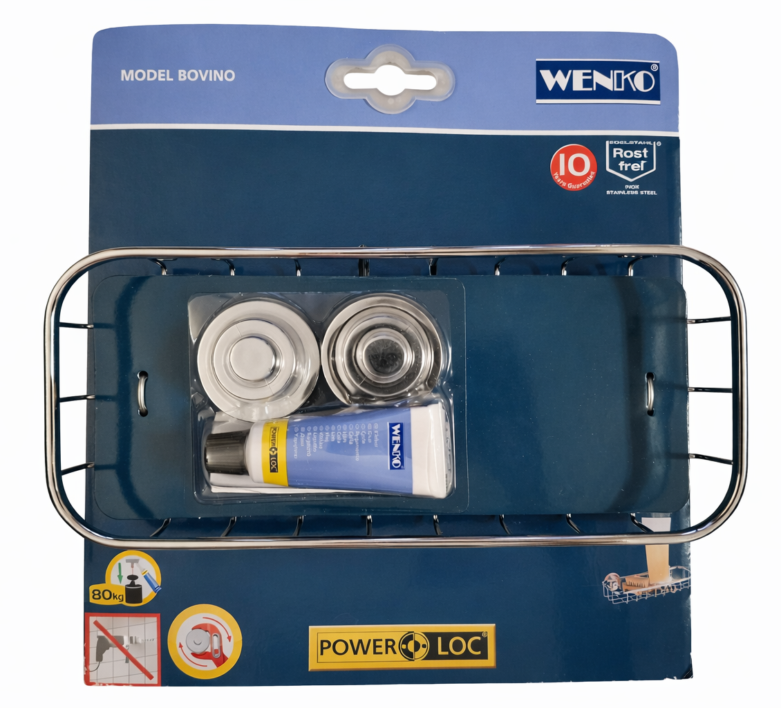 WENKO Bovino Power-Loc® Universalablage – Neuware