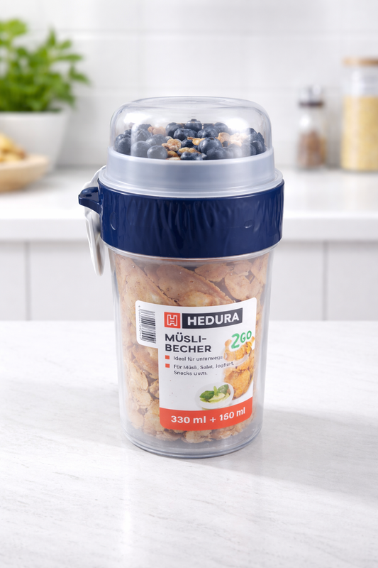 HEDURA® Müslibecher 2-go (Neuware)