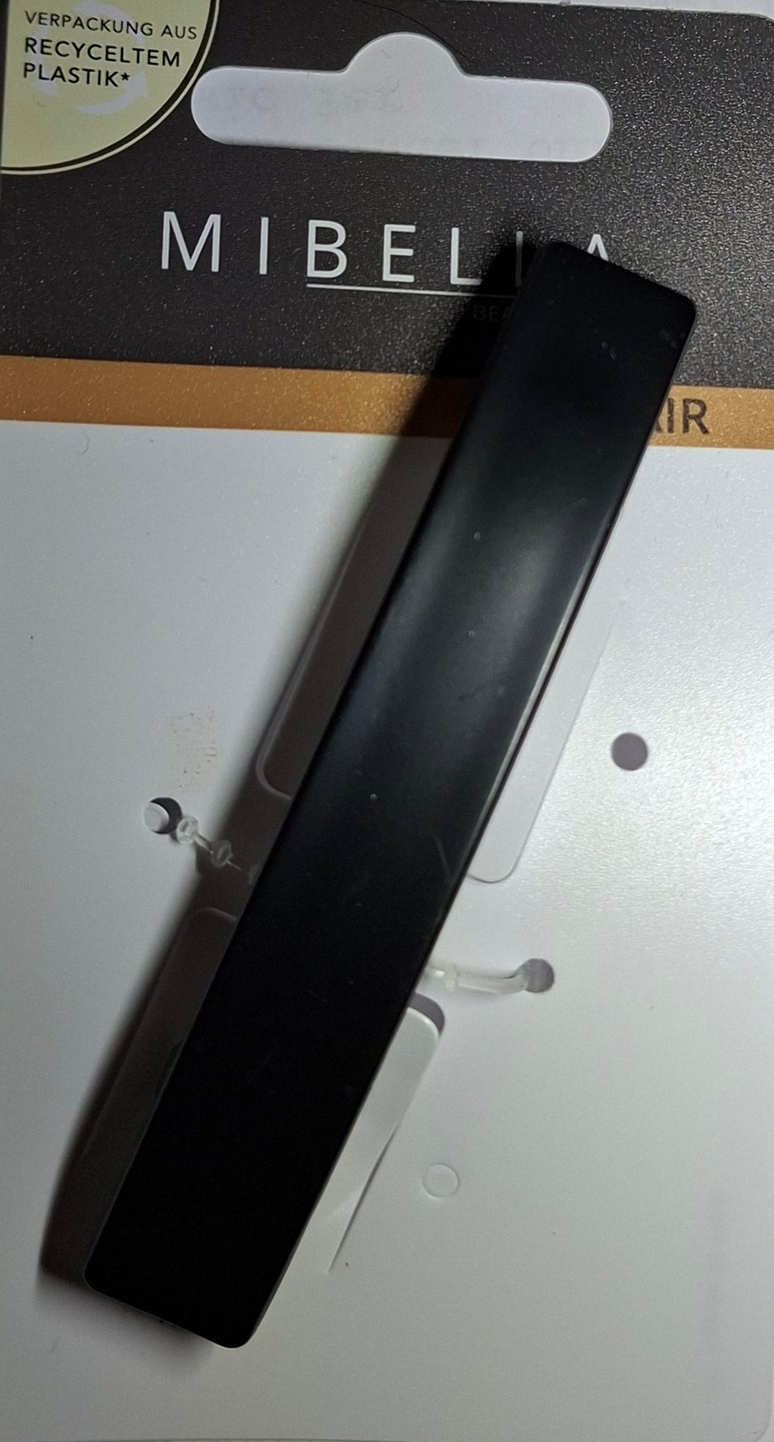 Mibella Patentspange matt 9cm - Original Neuware