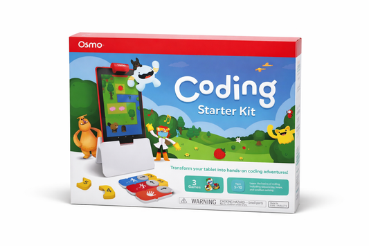 Osmo Coding Starter Kit für Fire Tablet – Spielerisch Programmieren lernen (5–10 Jahre)