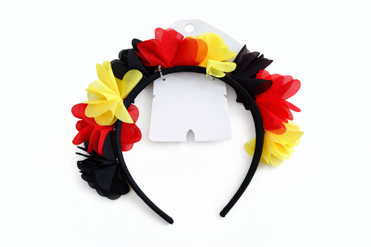 Fan-Haarreifen Schwarz-Rot-Gold – Deutschland Fanartikel zur Fußball WM 2026