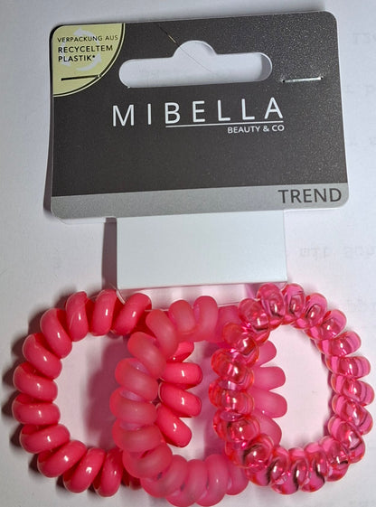 Mibella Zopfabbinder 3er Set Spriale - Original Neuware