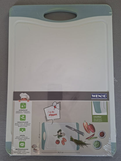 WENKO Schneidebrett „Easy L“ – Profi-Küchenbrett (Neuware)