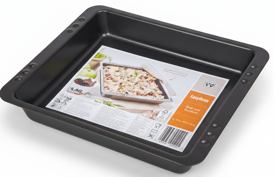 EasyOven Brat- und Auflaufform – 28,5 × 23,0 × 4,0 cm - Neuware