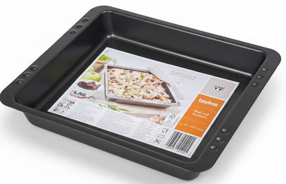 EasyOven Brat- und Auflaufform – 28,5 × 23,0 × 4,0 cm - Neuware