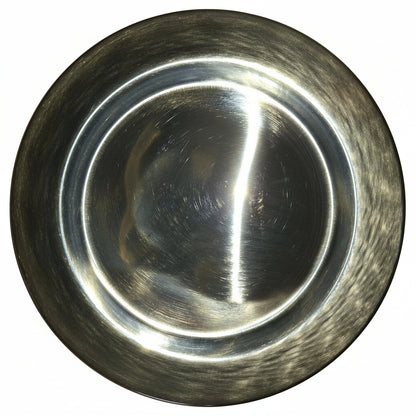 Hochwertiges Edelstahl-Set – Obstschale & Platzteller für stilvolles Servieren