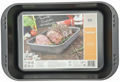 EasyOven Brat- und Auflaufform – ca. 41,0 × 26,5 × 6,0 cm - Neuware