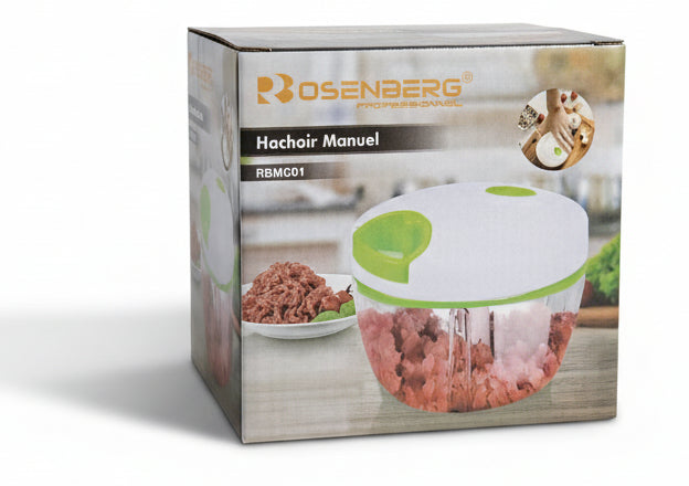 Rosenberg Manueller Zerkleinerer für Gemüse, Obst & Kräuter